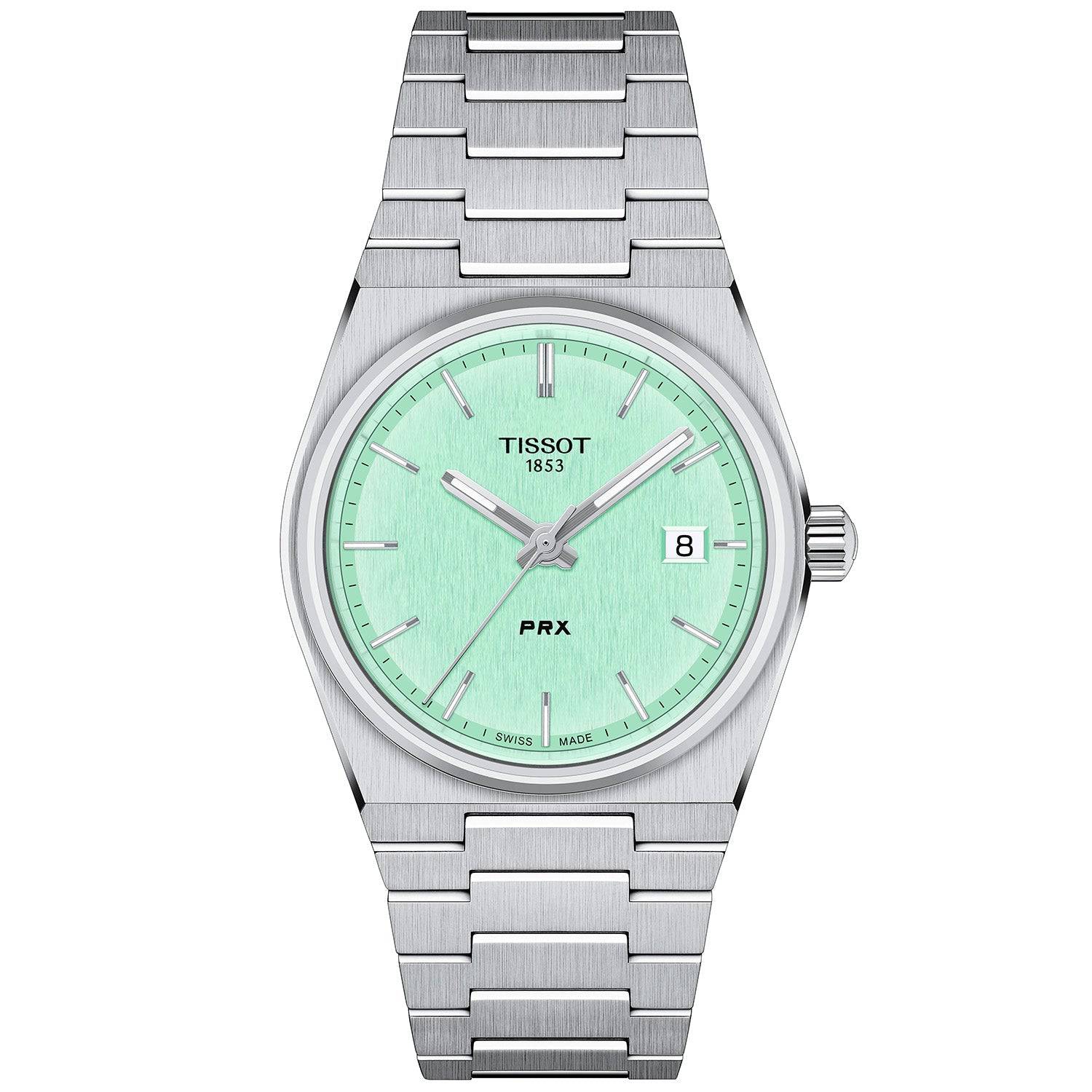 PRX Steel 35mm Mint Green Dial Quartz Ladies Bracelet  Watch