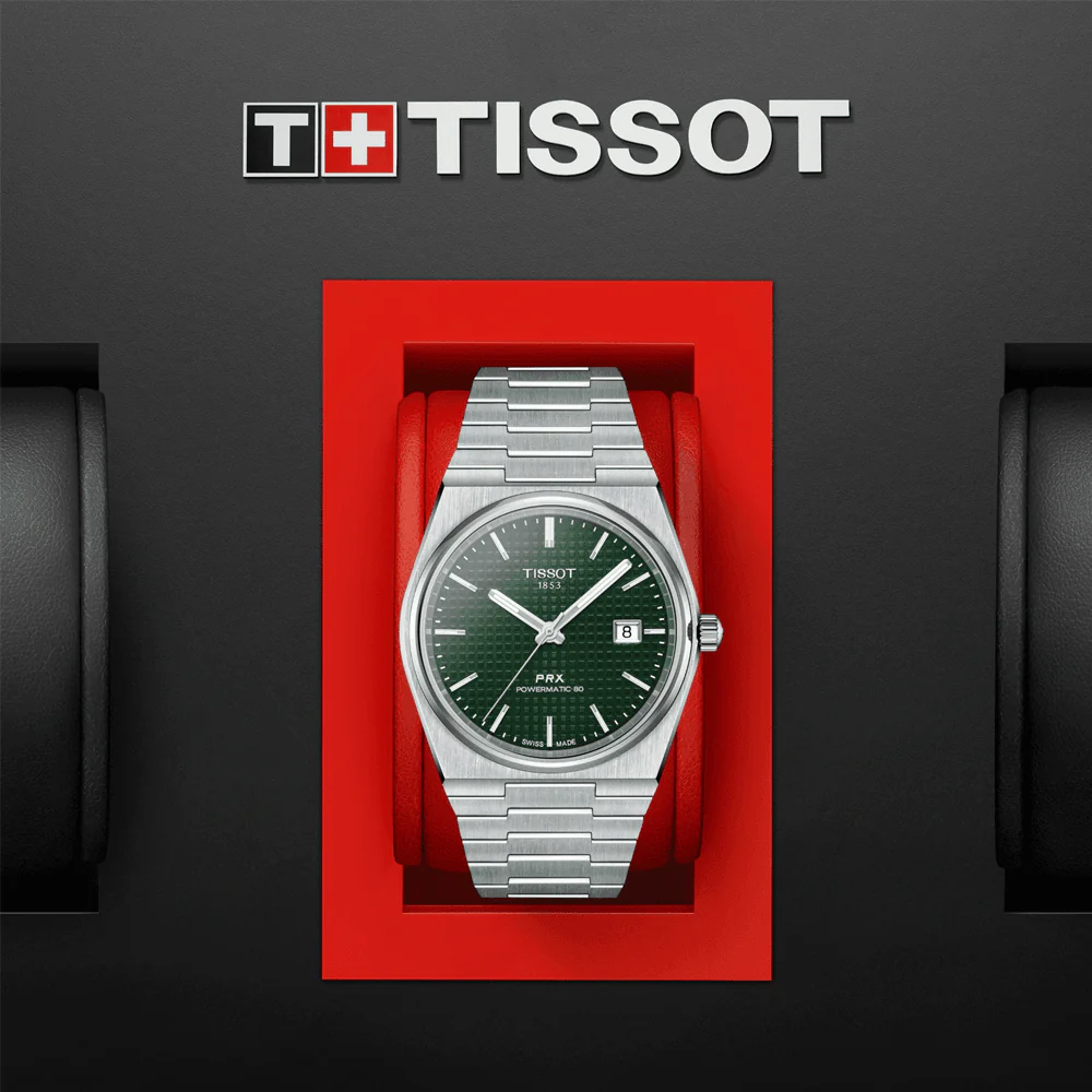 PRX 40mm Green Dial Automatic Bracelet Watch - Image 3