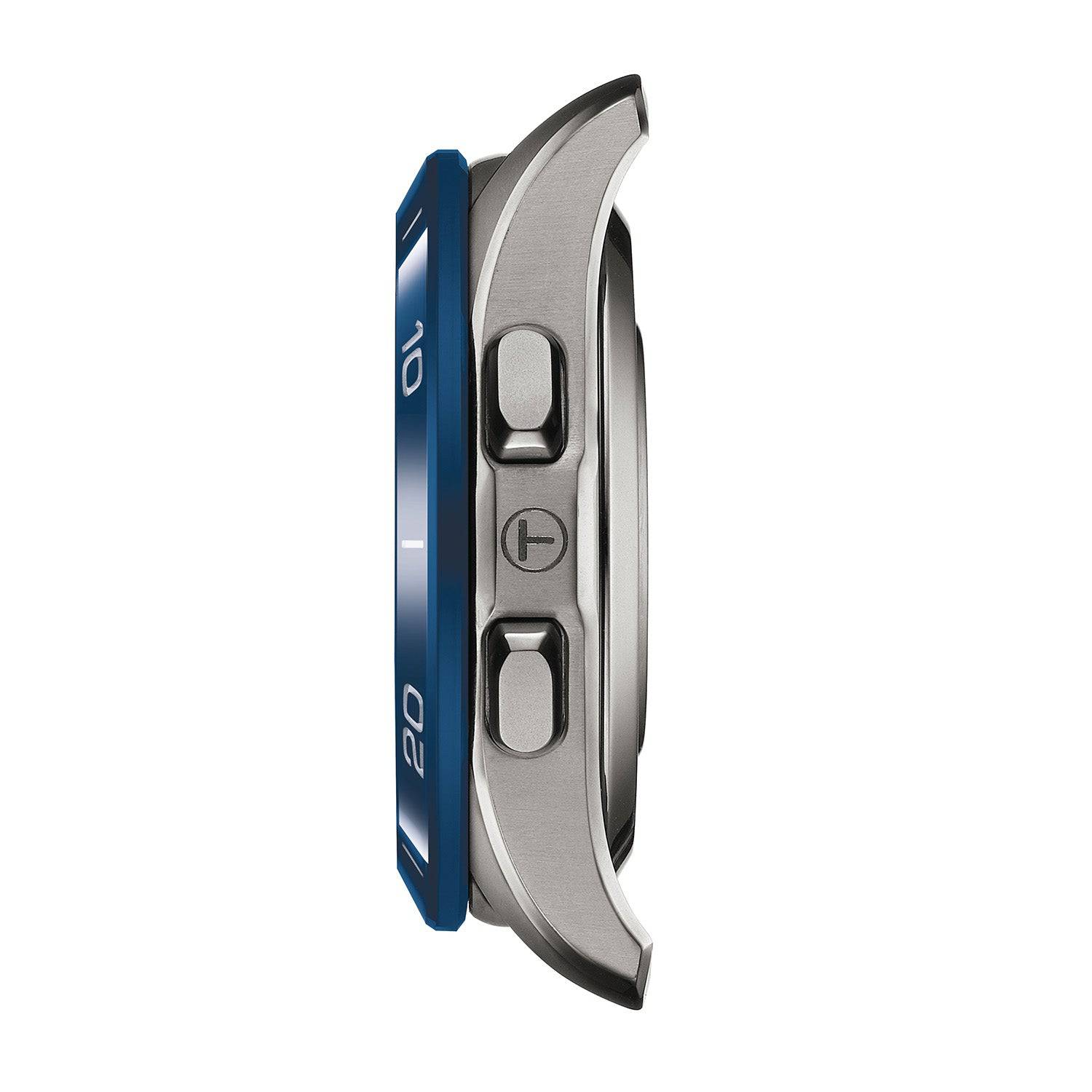 T-Touch Connect Sport 43.75mm Titanium Men's Strap Watch - Image 3