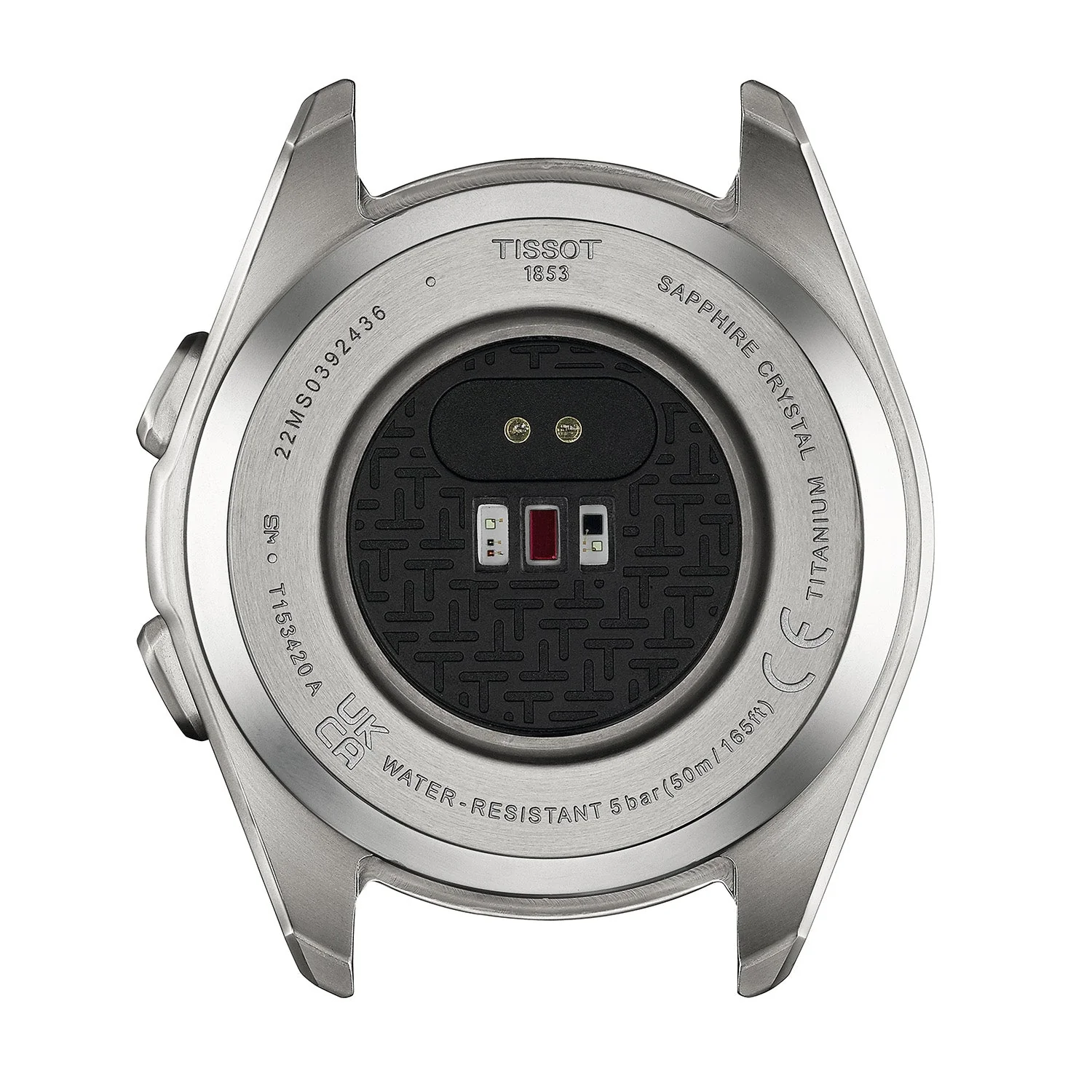T-Touch Connect Sport 43.75mm Titanium Men's Strap Watch - Image 5