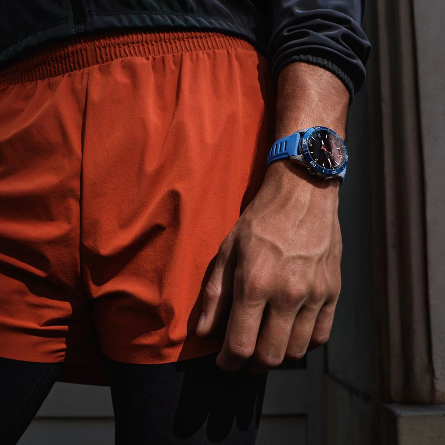 T-Touch Connect Sport 43.75mm Titanium Men's Strap Watch - Image 8
