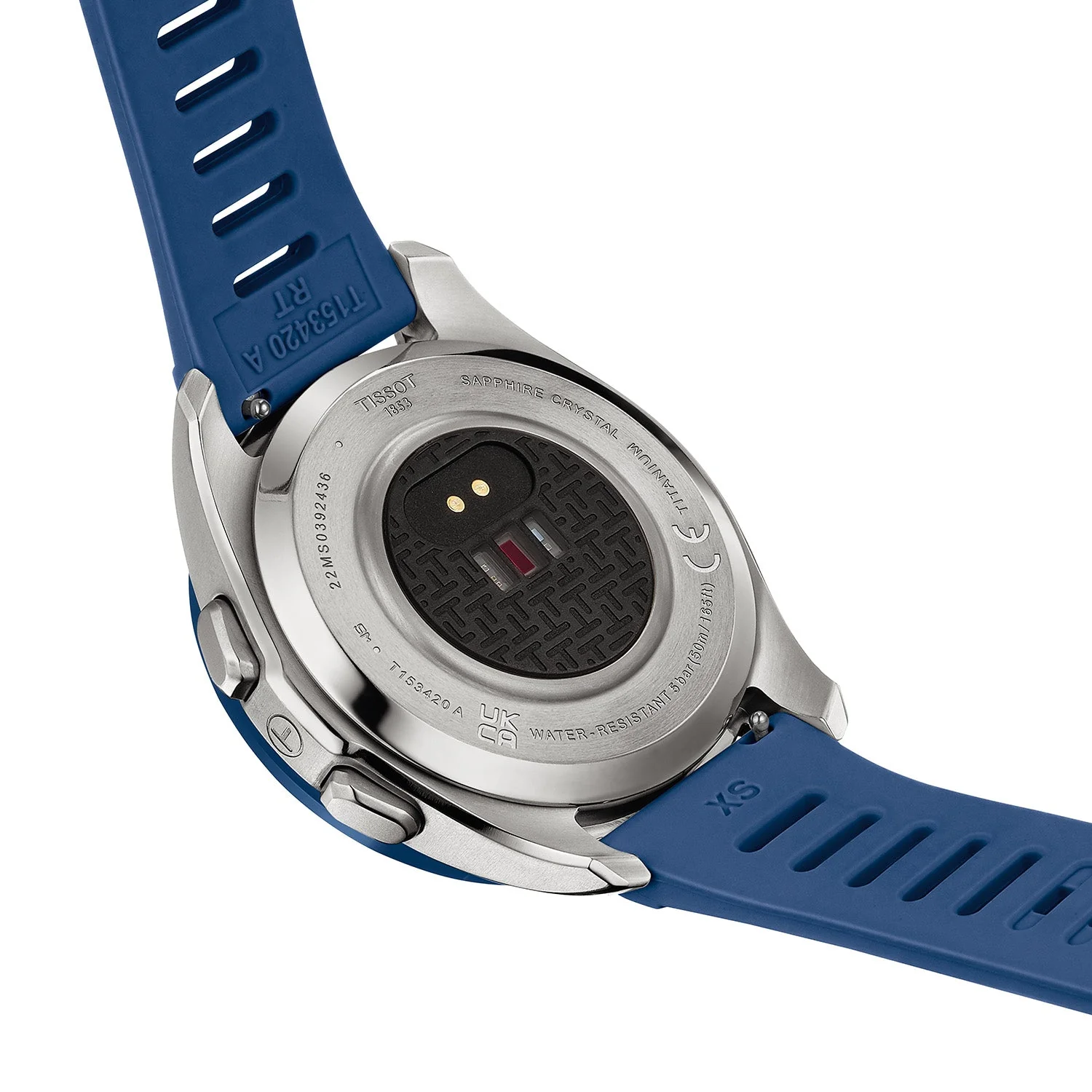 T-Touch Connect Sport 43.75mm Titanium Men's Strap Watch - Image 9