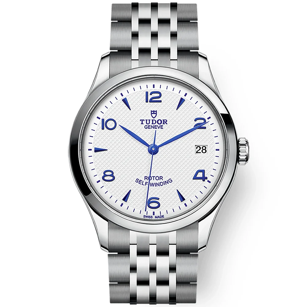 1926 36mm Opaline/Blue Dial Automatic Bracelet Watch