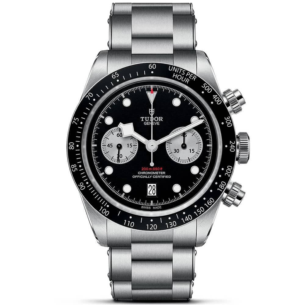 Black Bay Chrono 41mm Black/Silver Dial Mens Automatic Watch