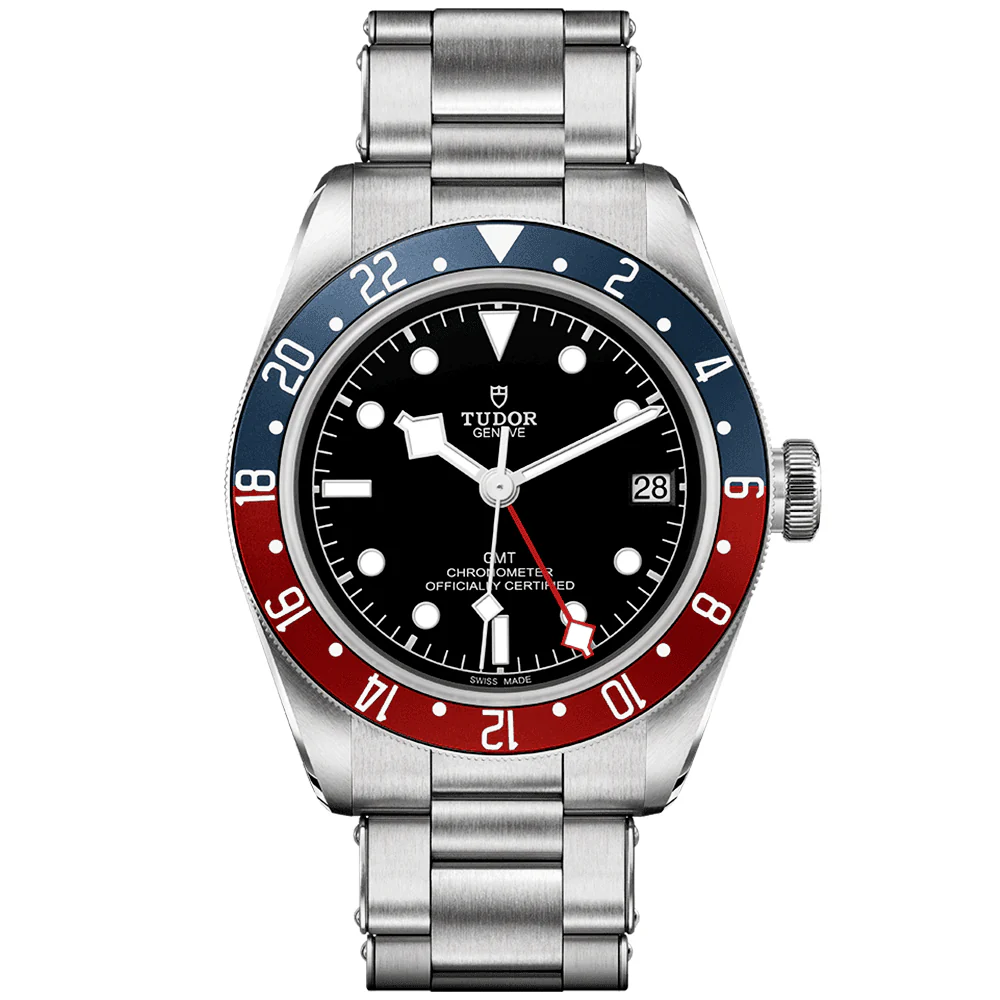 Black Bay GMT 41mm Black Dial Automatic Mens Bracelet Watch