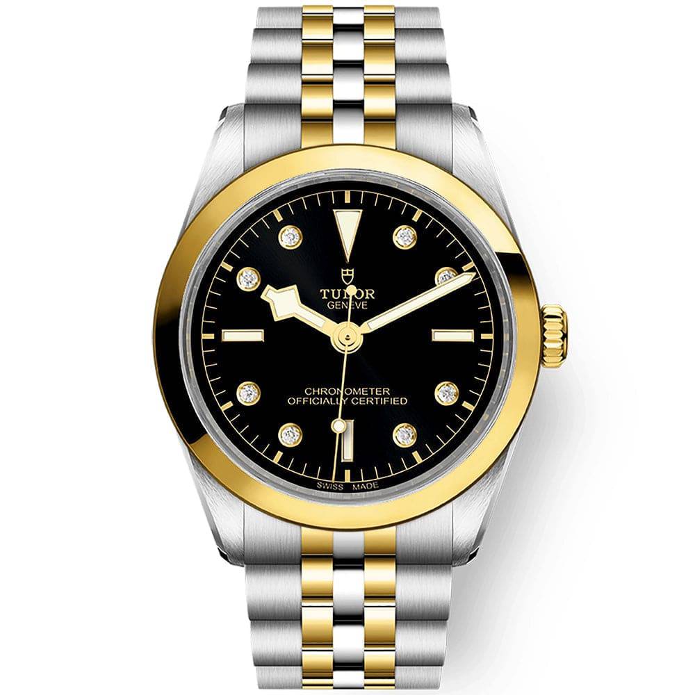 Black Bay One 36mm S&G Black Diamond Dial Automatic Bracelet Watch