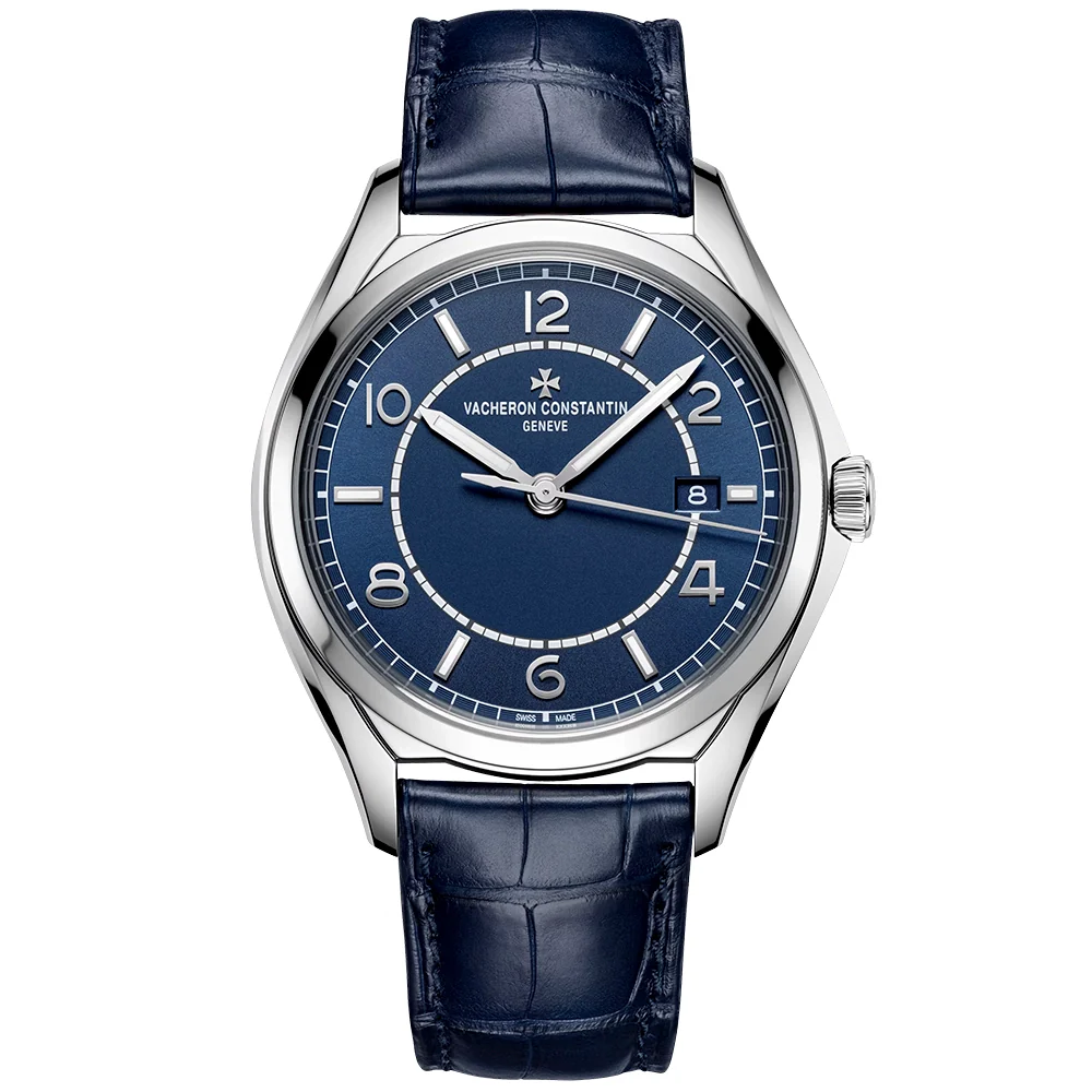 Fiftysix Self-Winding 40mm Petrol Blue Dial Mens Strap Watch