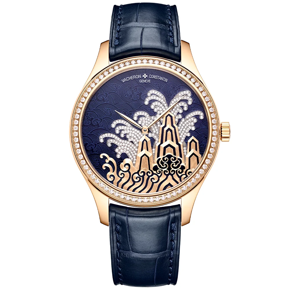 Metiers d'Art Tribute to Traditional Symbols - Moonlight Slivers Watch