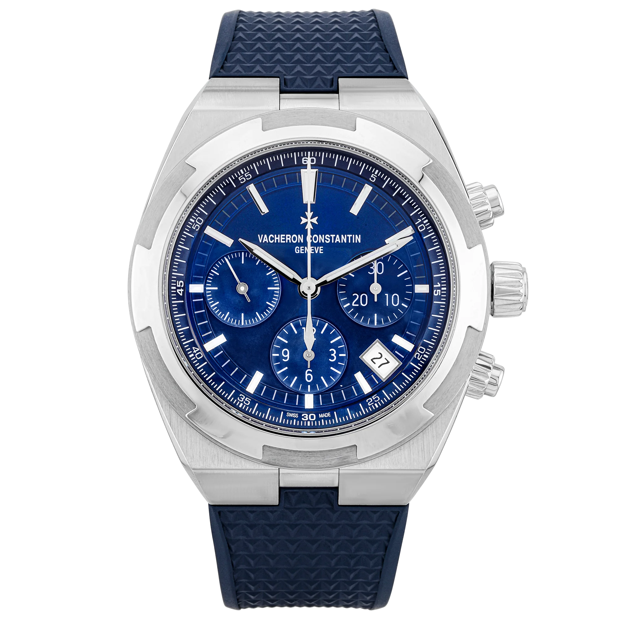 Vacheron Constantin Overseas Chronograph Blue Dial Mens Watch