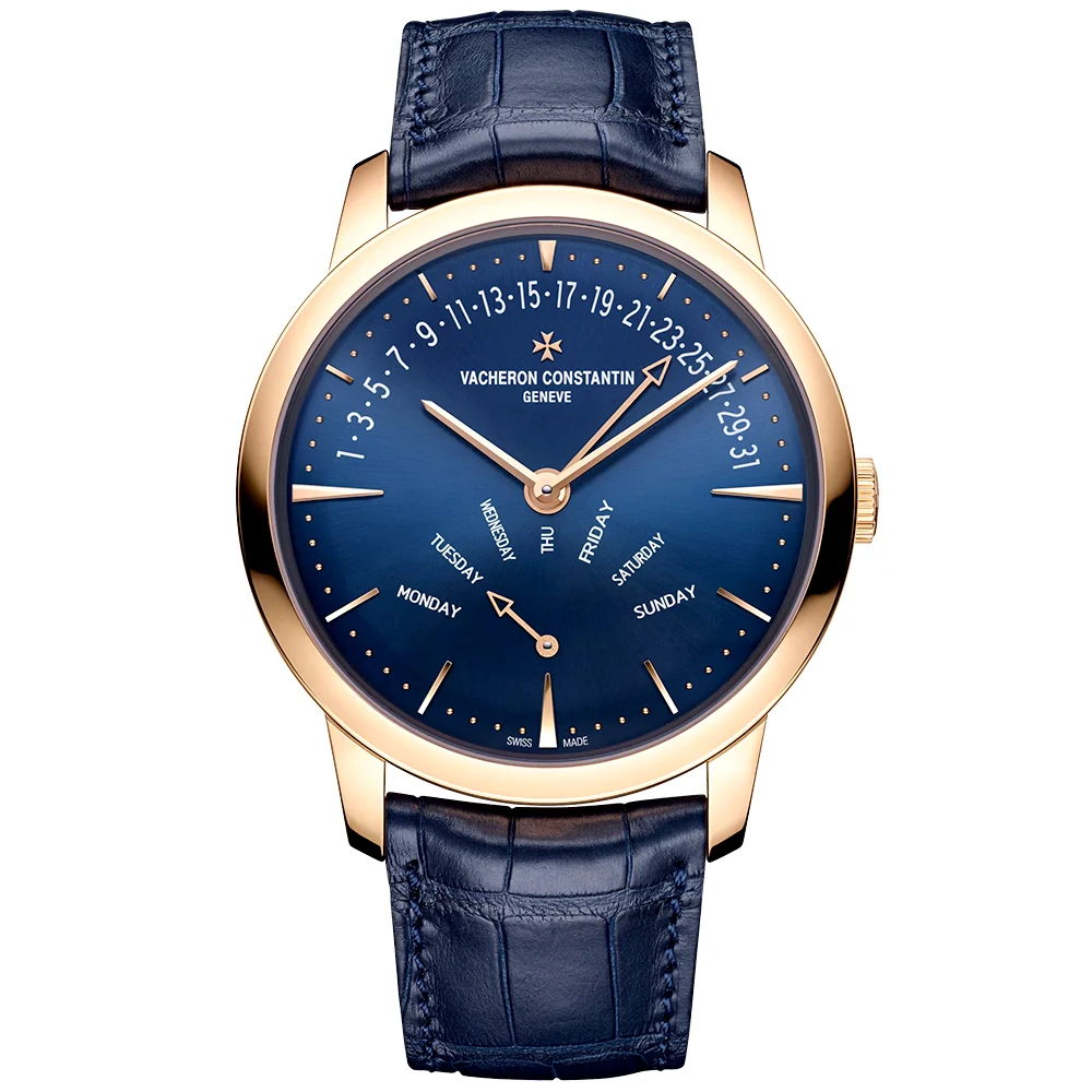 Patrimony Retrograde Day-Date 43mm 18ct Pink Gold Automatic Watch