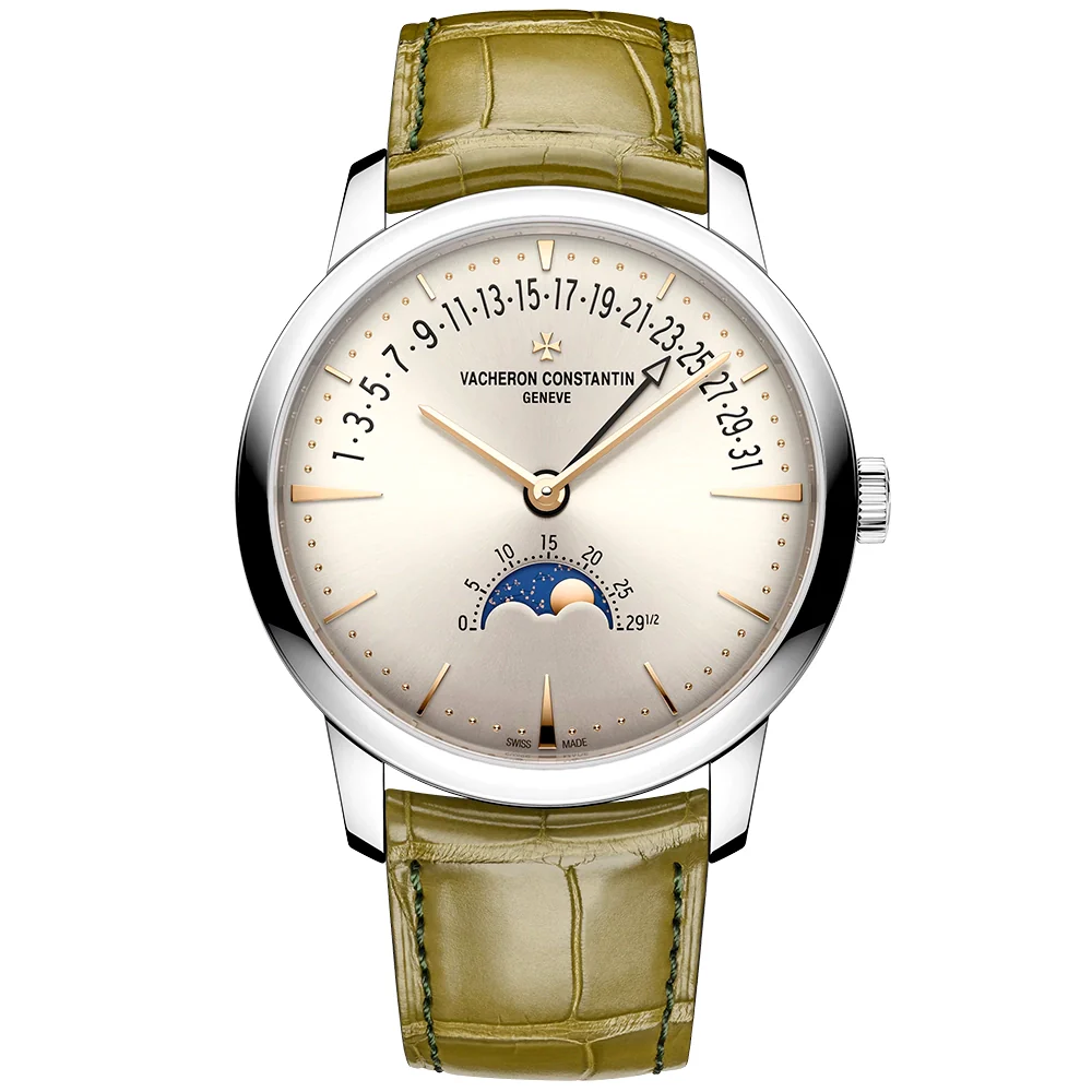 Patrimony Moonphase Retrograde 42.5mm 18ct White Gold Watch